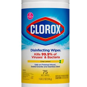 Clorox Disinfecting Wipes - Lemon Scent - 6-75s