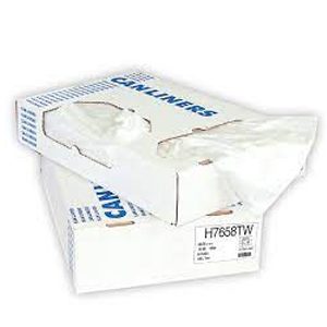 Flat Packed High Density Can Liners